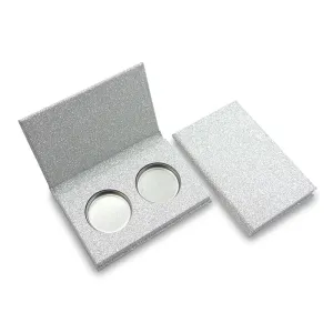 26mm Glittery Silver 2 Cavity (Includes Tins & Press Tiles)