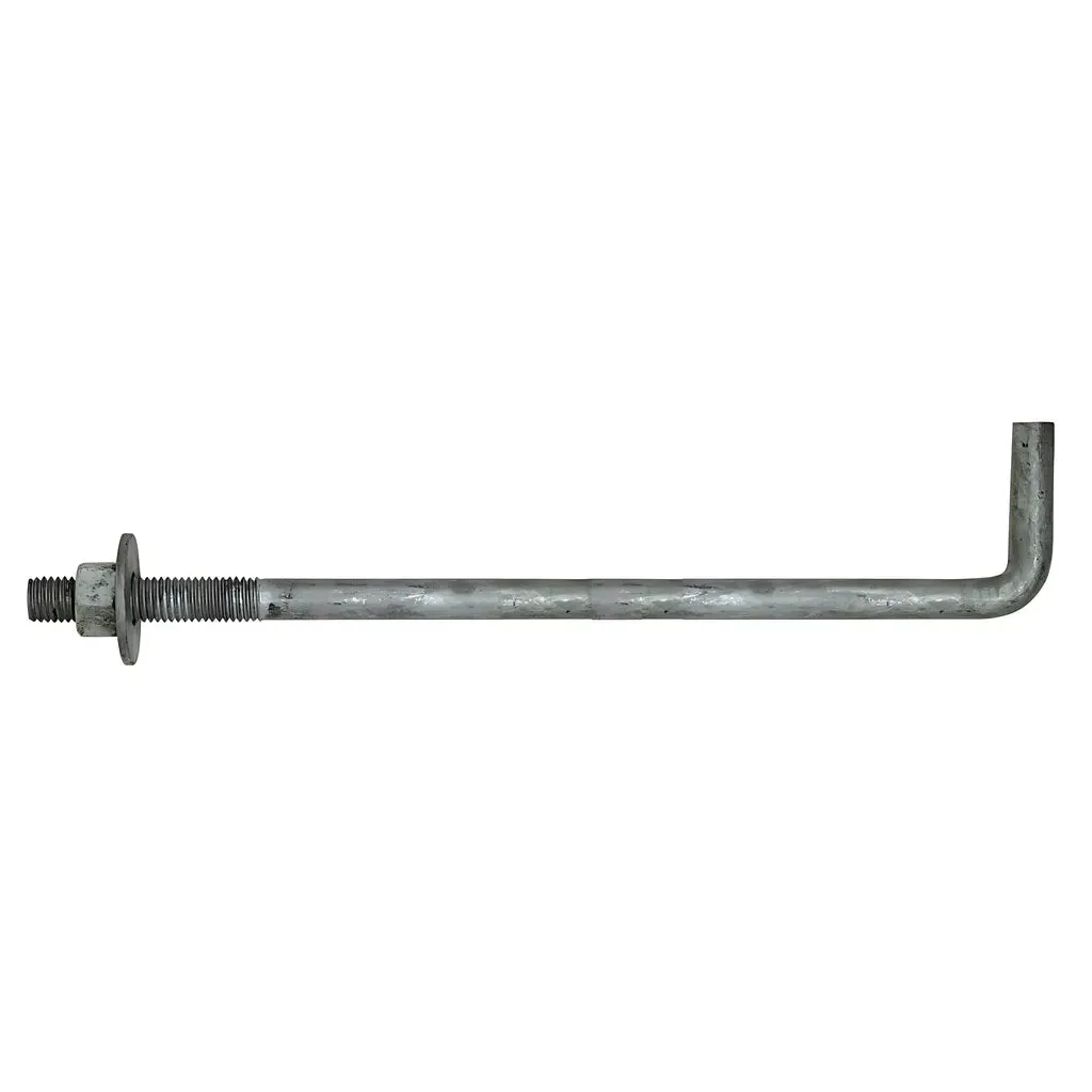 5/8 in. x 10 in. Hot-Dip Galvanized L-Bolt Anchor Bolt (25-Qty)