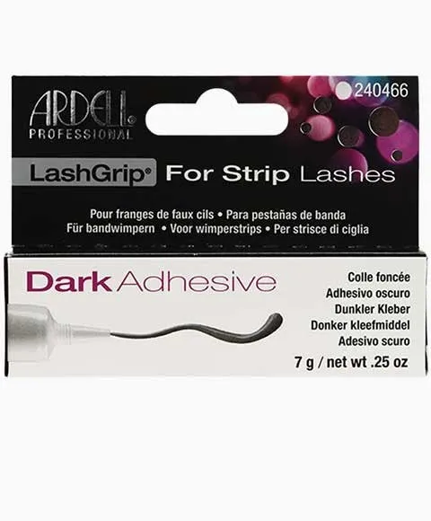 Ardell LASH GRIP For Strip Lashes DARK False Eyelash Adhesive Glue 7g