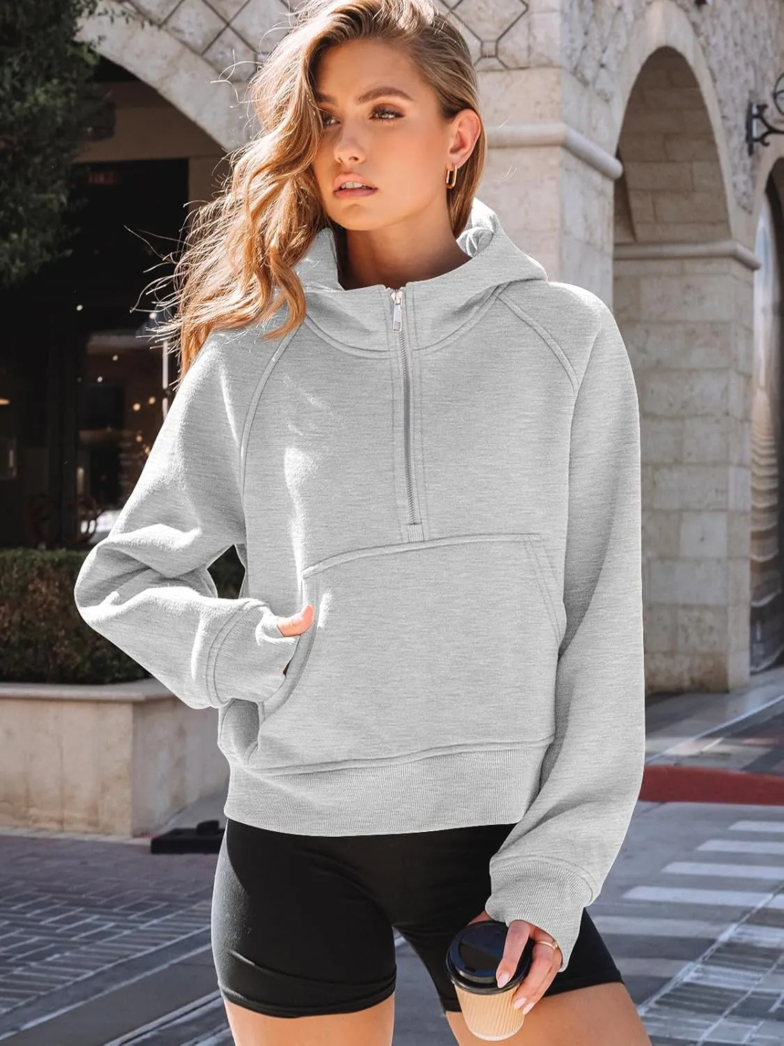 AUTOMET Womens Hoodies Fleece Fall Fashion Outfits Workout Sweatshirts Winter Jackets Oversized Pullover Tops Clothes 2025