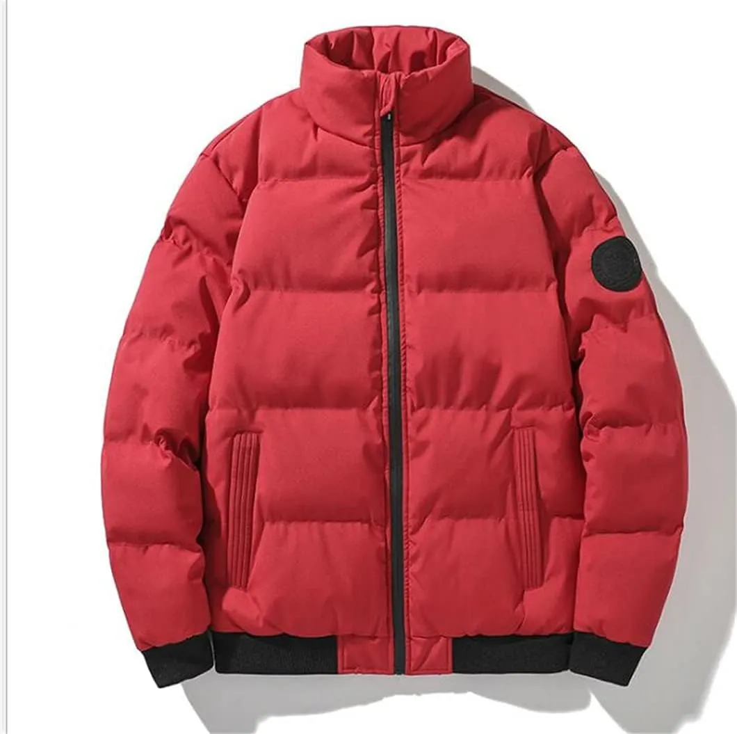 Autumn Winter Japanese Warm Workwear Cotton-Padded Jacket Classic Stand-Up Collar Coats