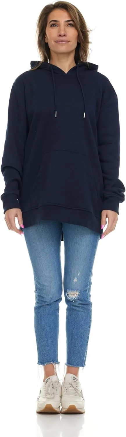 BILLIONHATS 3 Pack Womens Hoodie Oversized Sweatshirts, Cotton Blend, Bulk Womens Hoodies Bulk Sweatshirt Pack