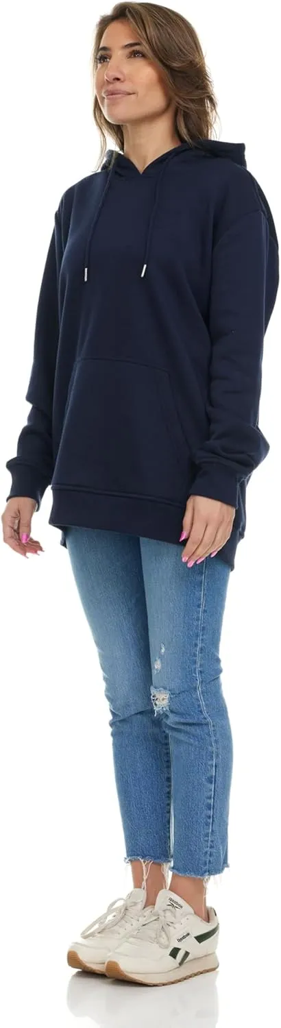 BILLIONHATS 3 Pack Womens Hoodie Oversized Sweatshirts, Cotton Blend, Bulk Womens Hoodies Bulk Sweatshirt Pack