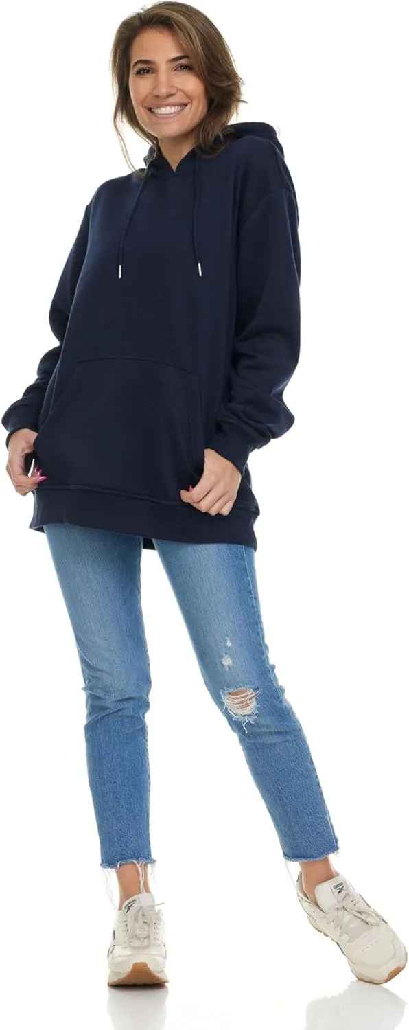 BILLIONHATS Women's Hoodie Oversized Sweatshirts, Cotton Blend, Bulk Womens Hoodies Bulk Sweatshirt Pack