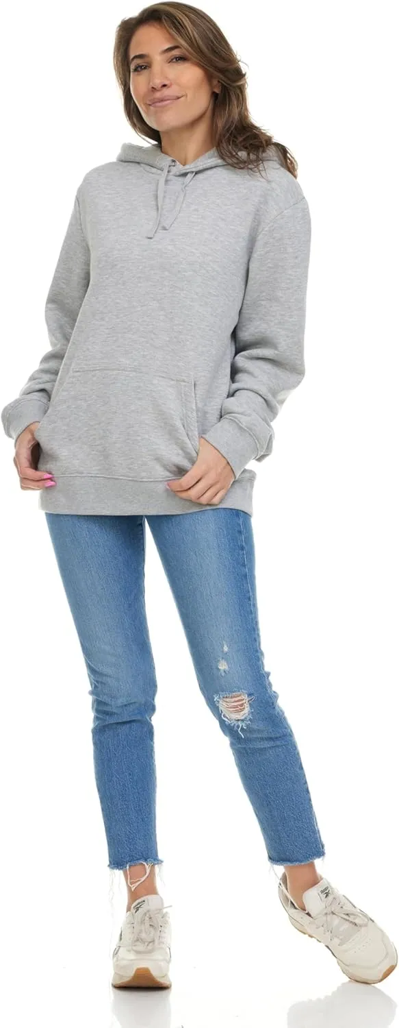 BILLIONHATS Women's Hoodie Oversized Sweatshirts, Cotton Blend, Bulk Womens Hoodies Bulk Sweatshirt Pack