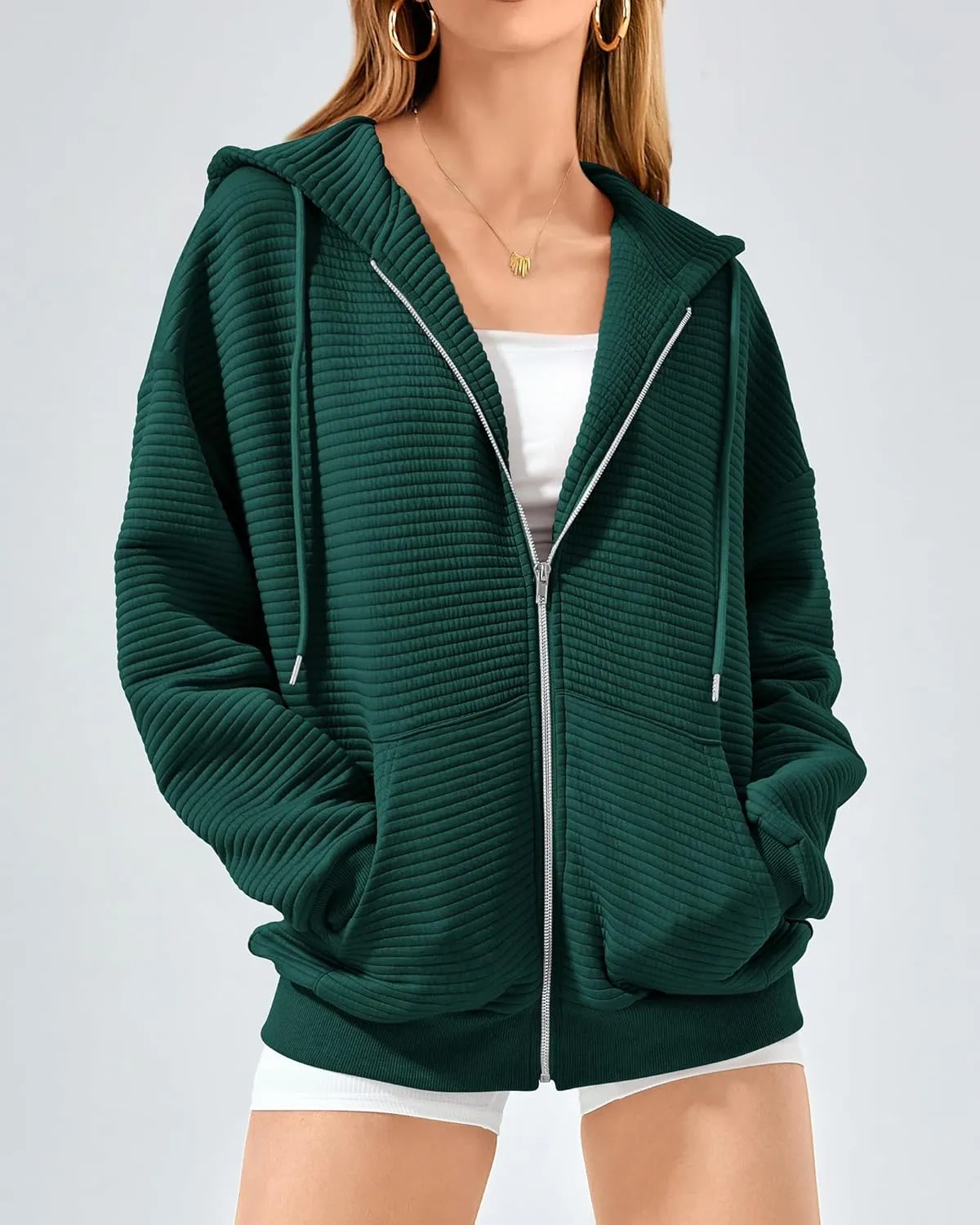 BTFBM Zip Up Hoodie Women Long Sleeve Sweatshirts Fall Outfits 2025 Oversized Hoodies Casual Fashion Jackets