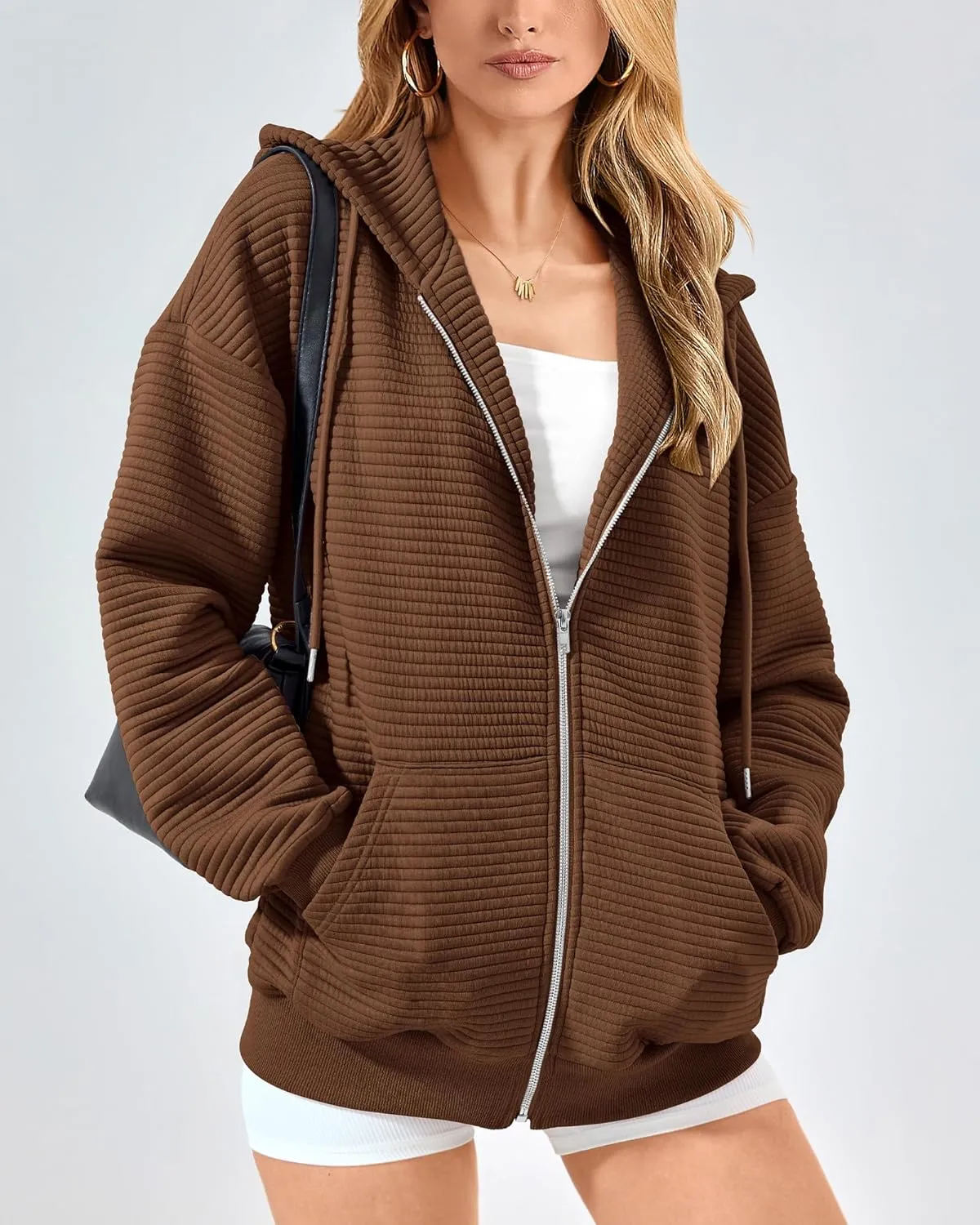 BTFBM Zip Up Hoodie Women Long Sleeve Sweatshirts Fall Outfits 2025 Oversized Hoodies Casual Fashion Jackets