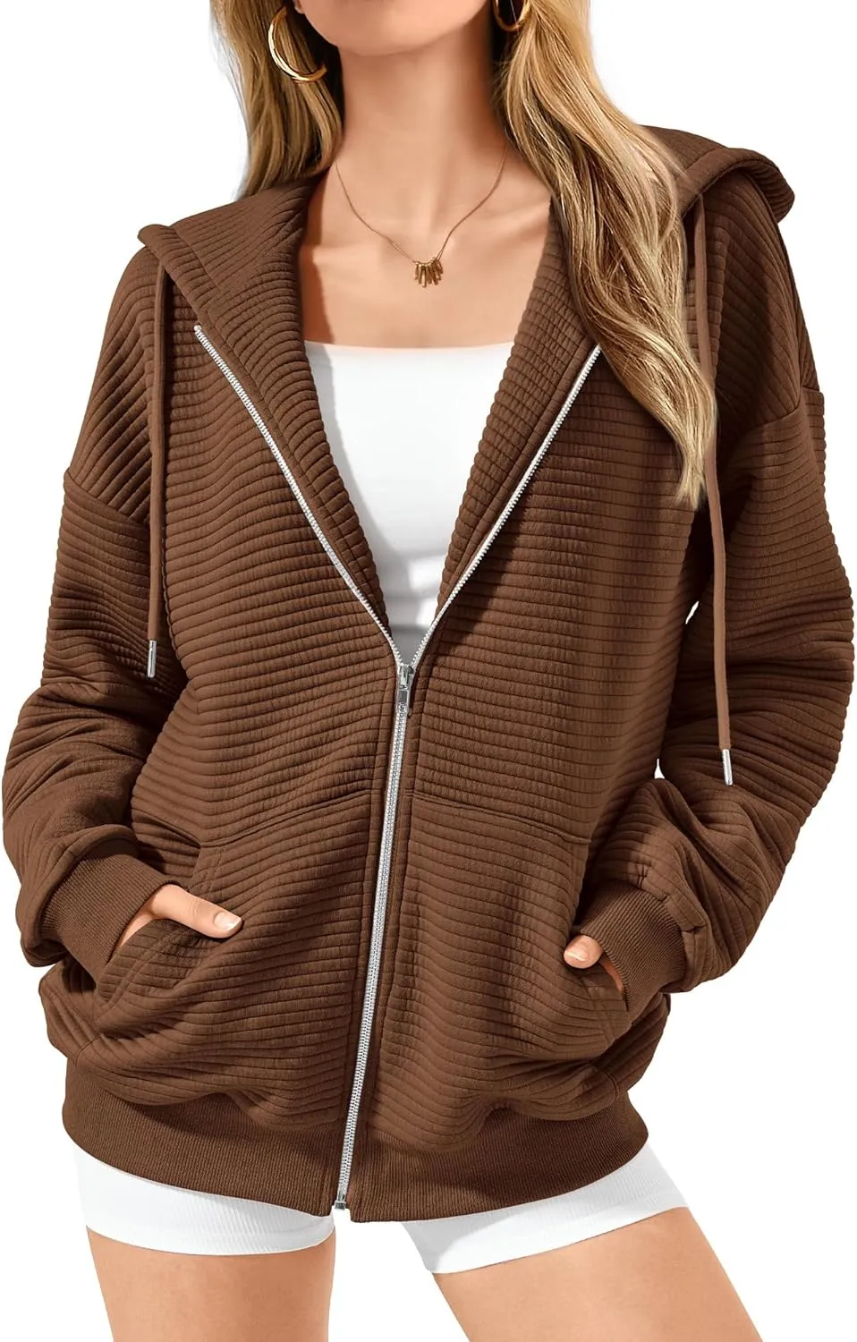 BTFBM Zip Up Hoodie Women Long Sleeve Sweatshirts Fall Outfits 2025 Oversized Hoodies Casual Fashion Jackets
