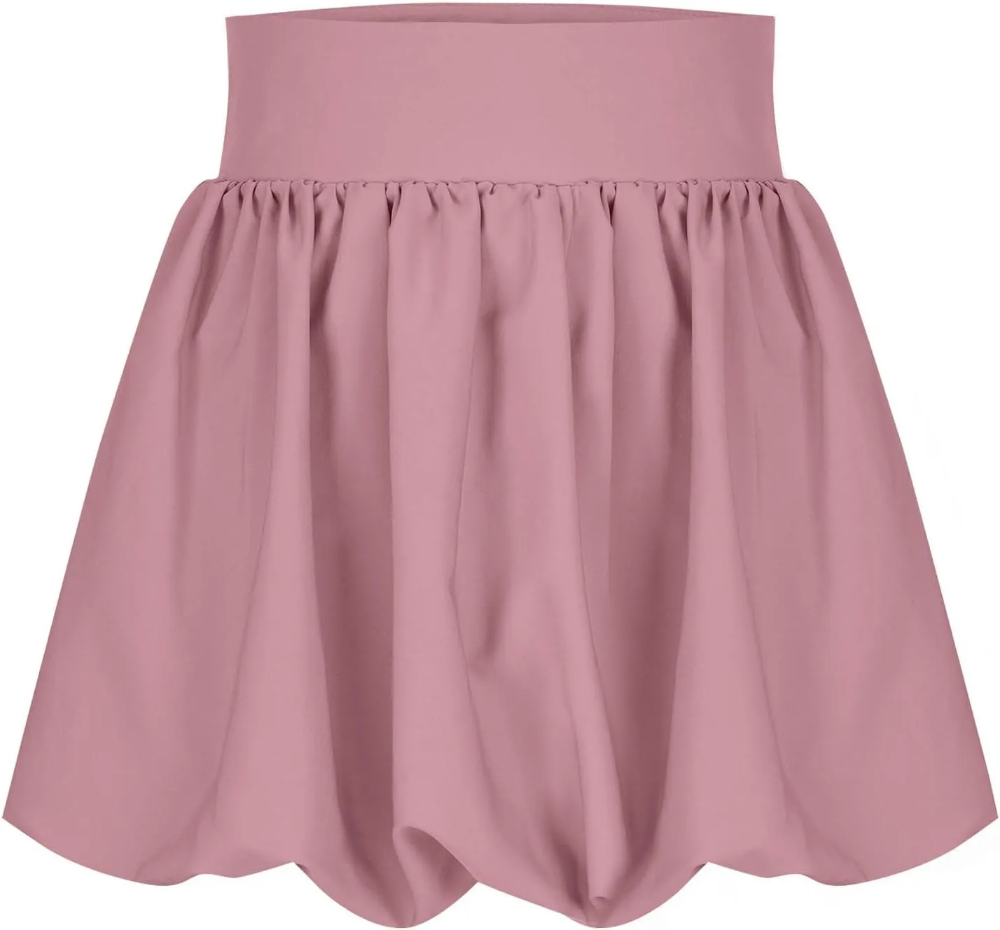 Bubble Mini Skirt Women Puffy Pleat Flare Skater Y2K Club Party Outfits