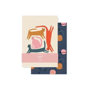 Cat Moon Mini Journal Set
