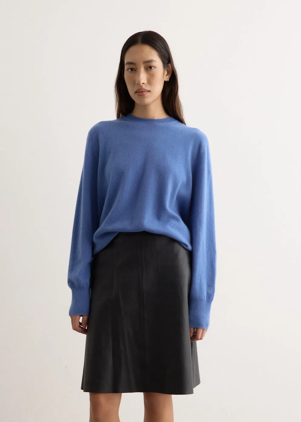Crew Neck Cashmere Knit