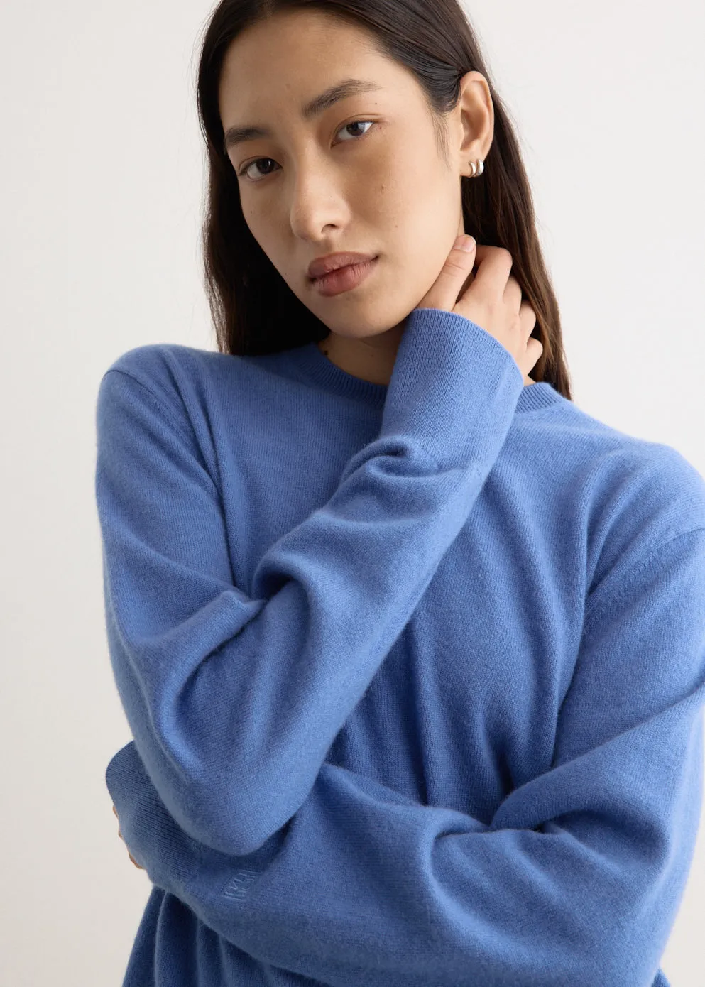 Crew Neck Cashmere Knit