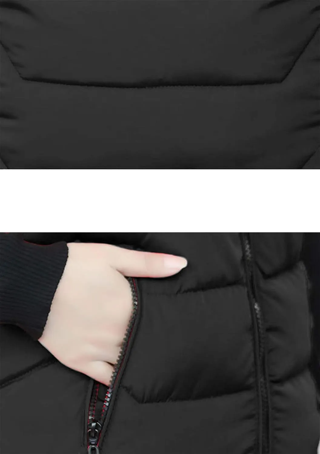 EFOFEI Women's Sleeveless Long Down Vest Winter Slim Fit Warm Puffy Jackets
