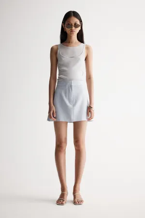 Elowen Mini Skirt Baby Blue