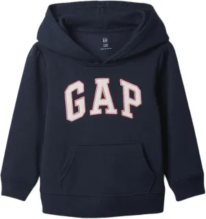 GAP Baby Girls' Playtime Favorites Logo Pullover Hoodie Hooded Sweatshirt