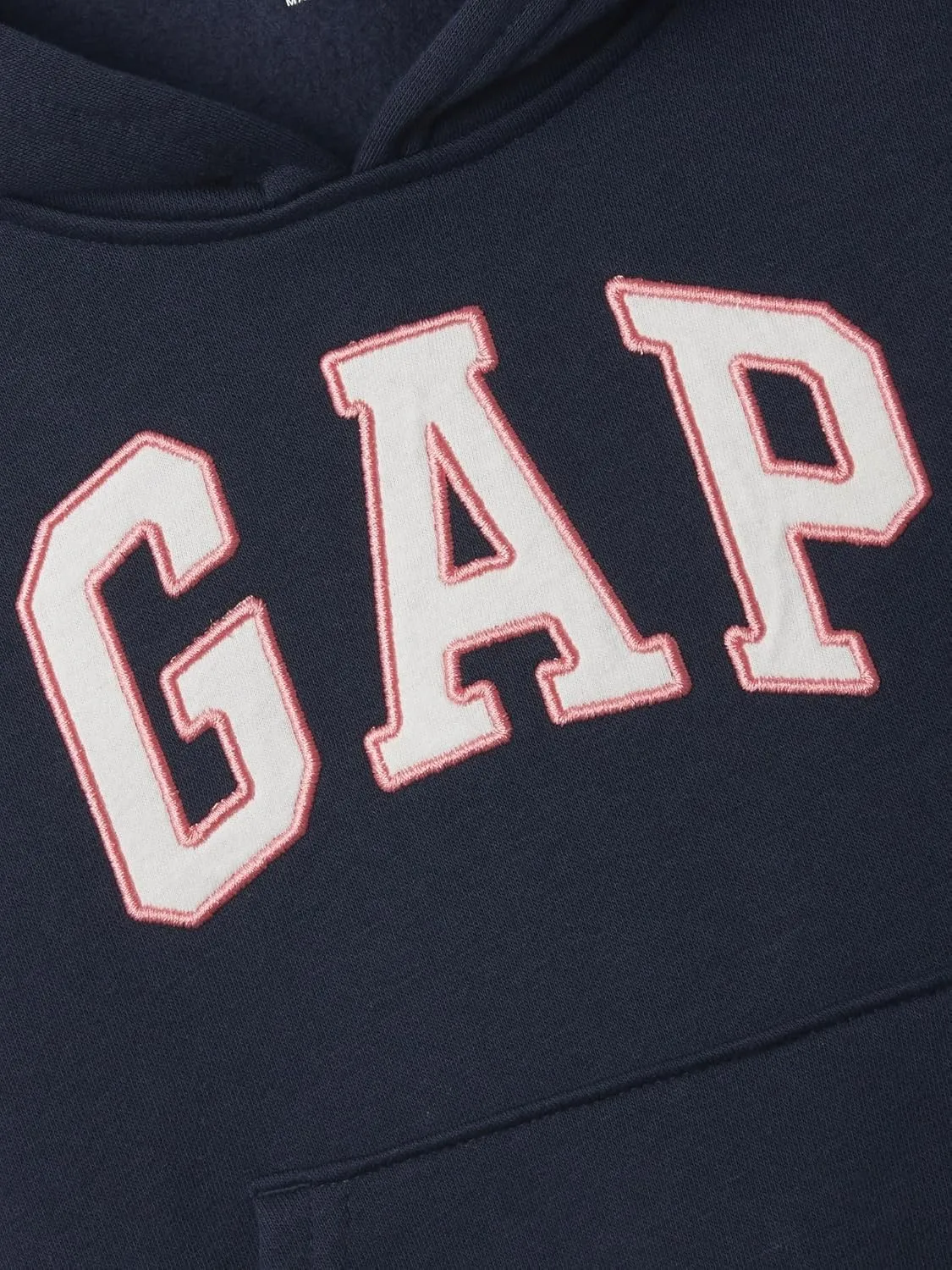GAP Baby Girls' Playtime Favorites Logo Pullover Hoodie Hooded Sweatshirt
