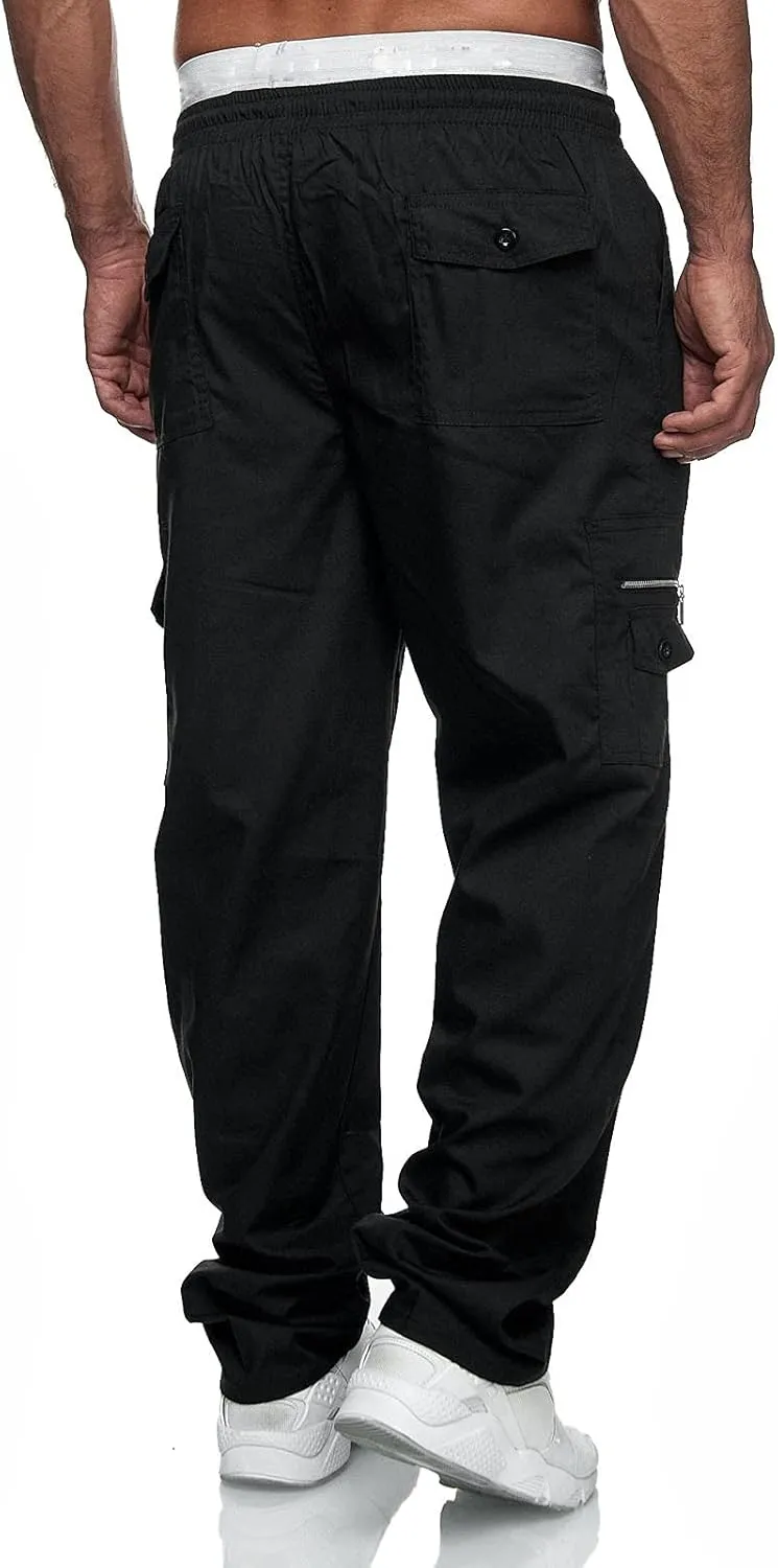 GIERIDUC Men's Cotton Yoga Linen Sweatpants Mens Black Stretch Dress Pants Mens Black Skinny Joggers Light Green Dress Pants