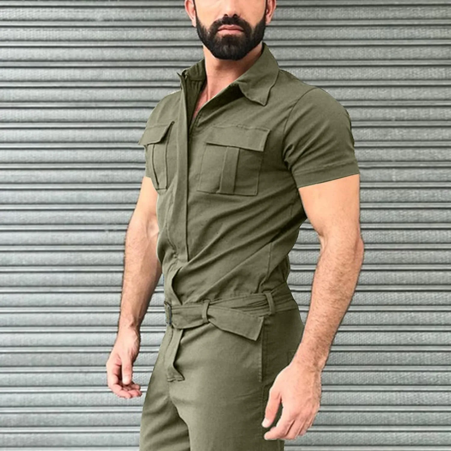 GIERIDUC Men's Lightweight Hiking Pants Best Pants for Long Flights Men's Mens Casual Corduroy Pants Mens Light Grey Joggers