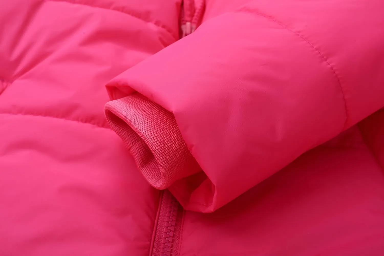 Girls Winter Down Coat Kids Warm Puffer Jackets Outerwear Comfy Parka