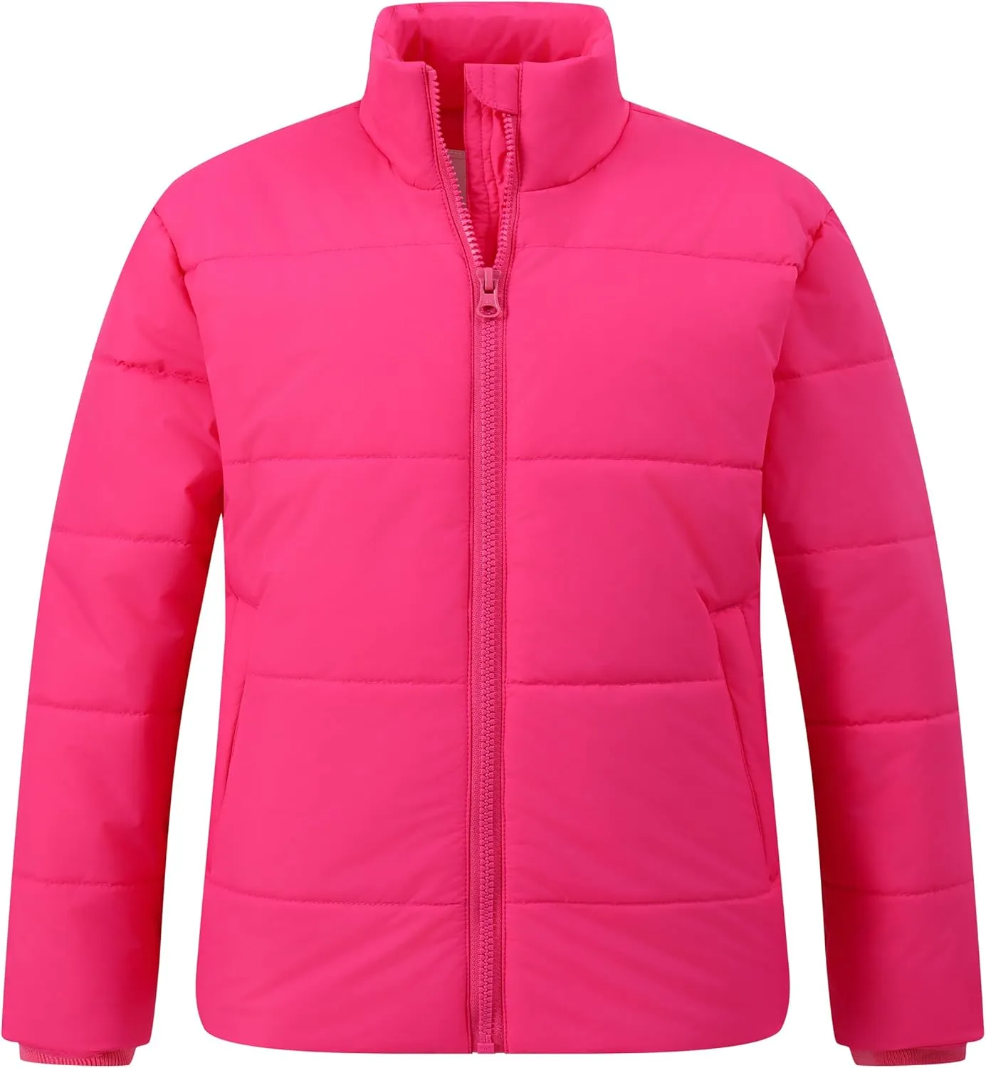 Girls Winter Down Coat Kids Warm Puffer Jackets Outerwear Comfy Parka