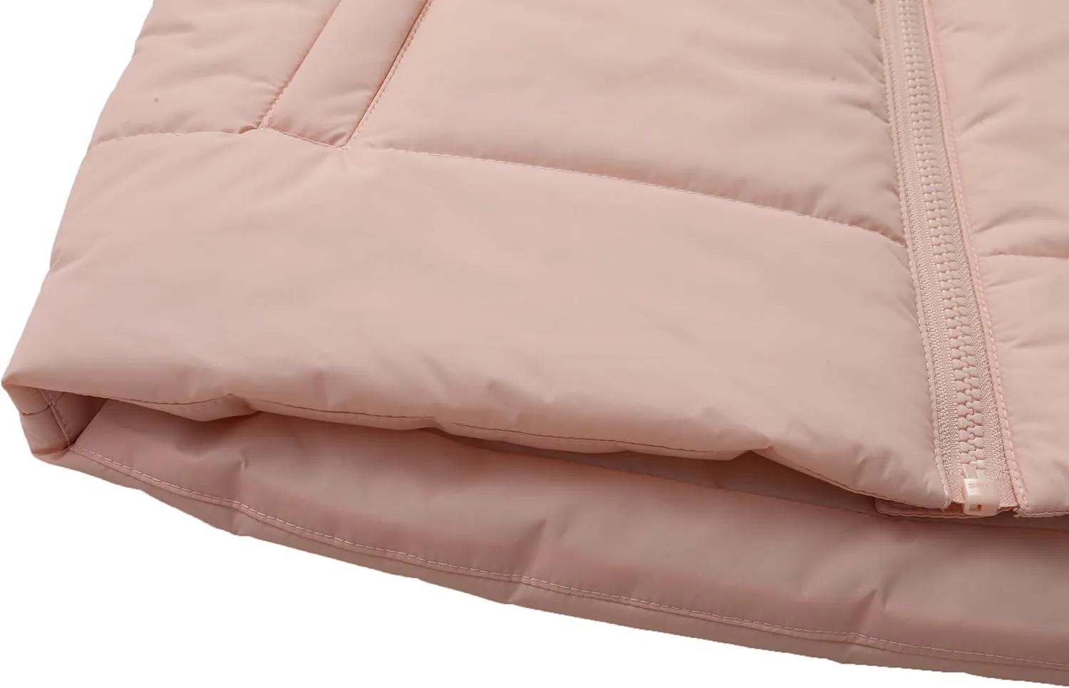 Girls Winter Down Coat Kids Warm Puffer Jackets Outerwear Comfy Parka