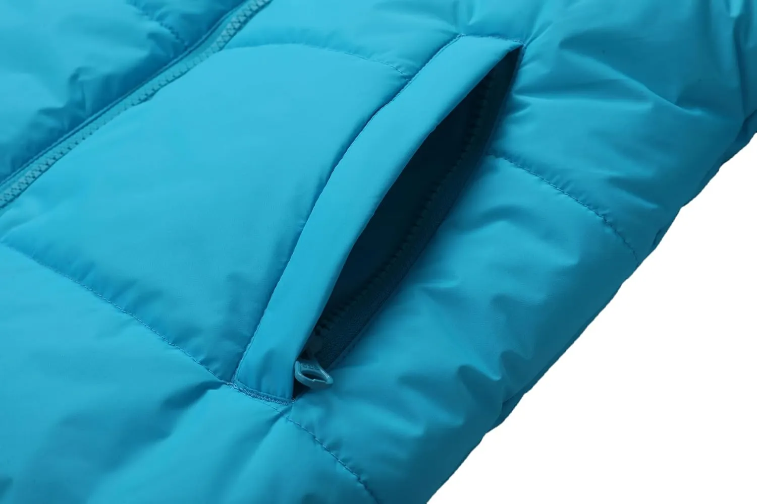 Girls Winter Down Coat Kids Warm Puffer Jackets Outerwear Comfy Parka