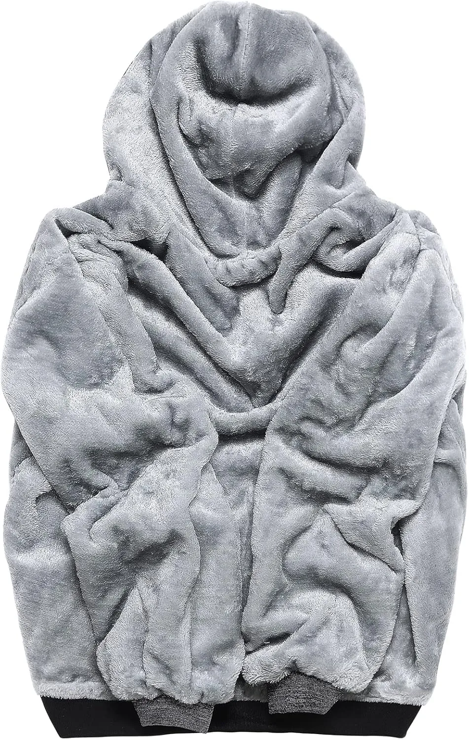 Hoodies for Men Full Zip Up Fleece Warm Jackets Thick Coats Heavyweight Sweatershirts