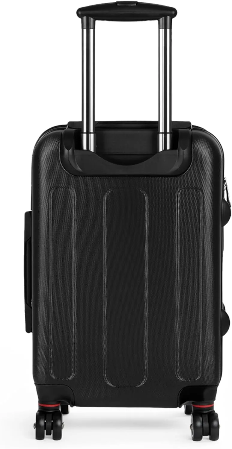 June in Color Dont Touch Me  Bold & Secure Travel Bag with 360 Spinner Wheels & Built-in Lock for Hassle-Free Travel