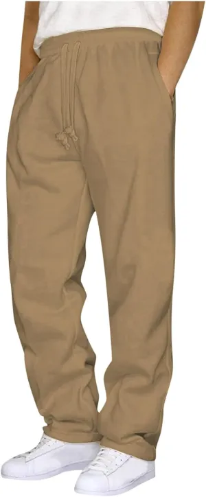 Light Weight Pants for Men,Man's Comfy Casual Athletic Lounge Pants Fashion Going Out Sweat Pant Sweat Pants for Men
