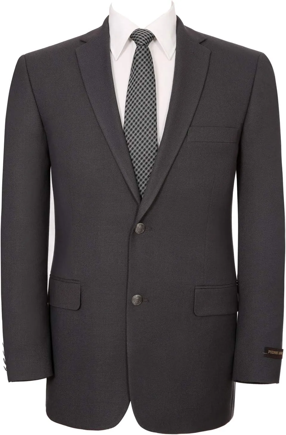 Men's Blazer Classic Fit Sport Coats Stylish 2 Button Single Breasted Stretch Sports Jacket for Business & Daily