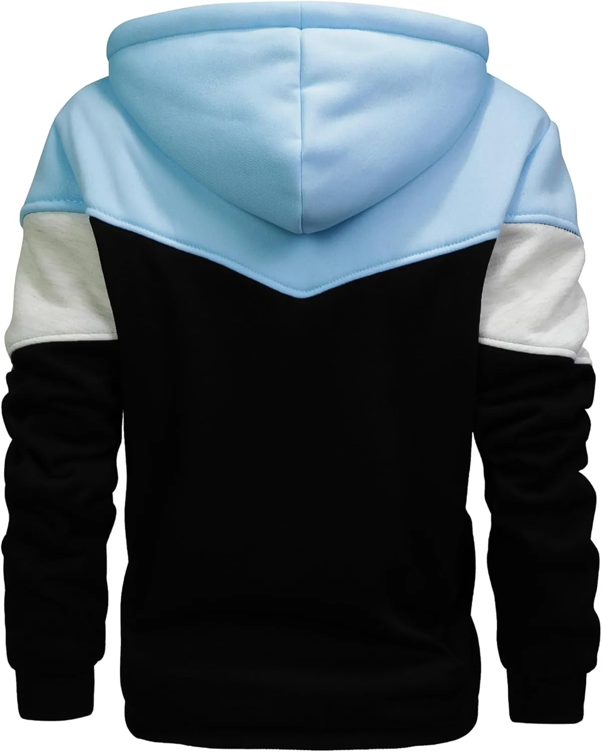 Men's Winter Fleece Thermal Jackets for Men Sherpa Lined Hoodies Warm Thick Jacket Outerwear