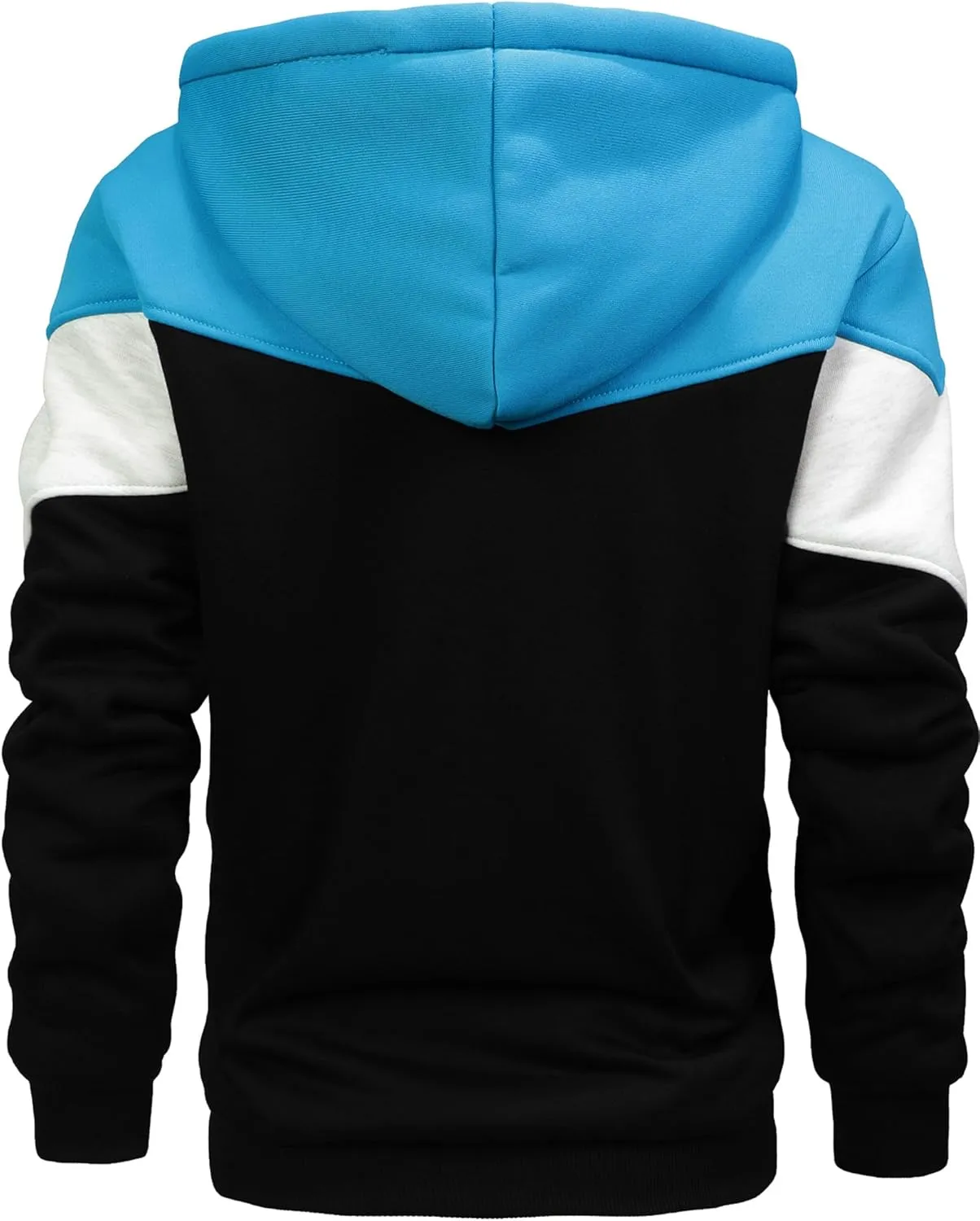 Men's Winter Fleece Thermal Jackets for Men Sherpa Lined Hoodies Warm Thick Jacket Outerwear