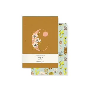 Monogram Floral "C" Journal Set