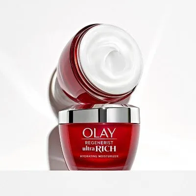 New - Olay Regenerist Ultra Rich Hydrating Face Moisturizer - 1.7oz