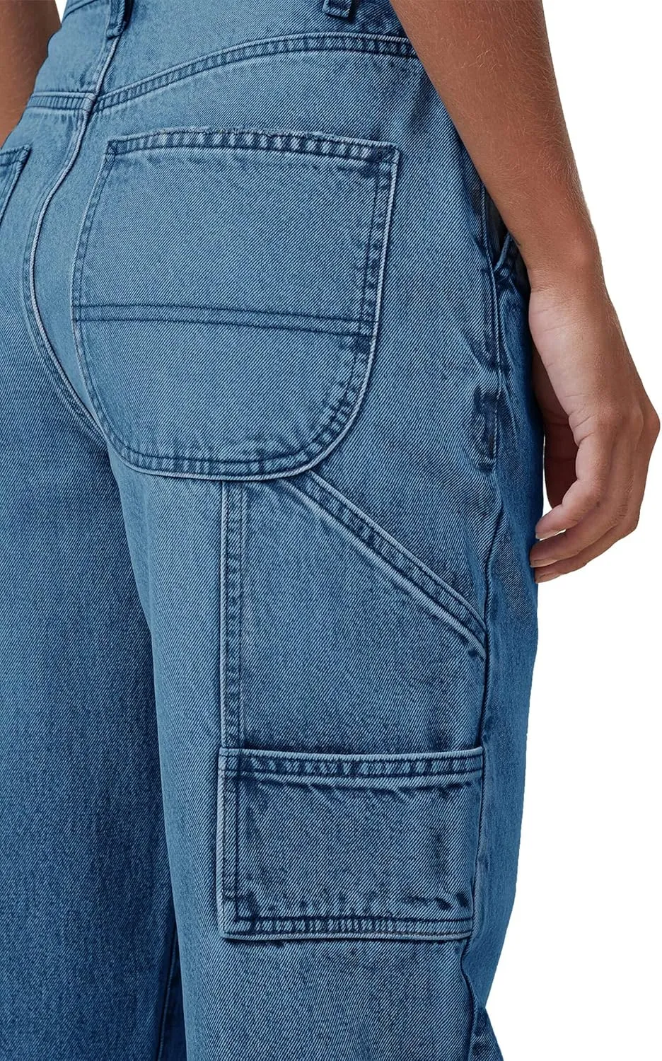 PLNOTME Women's High Waisted Boyfriend Jeans Straight Leg Casual Trendy Denim Pants with Pockets