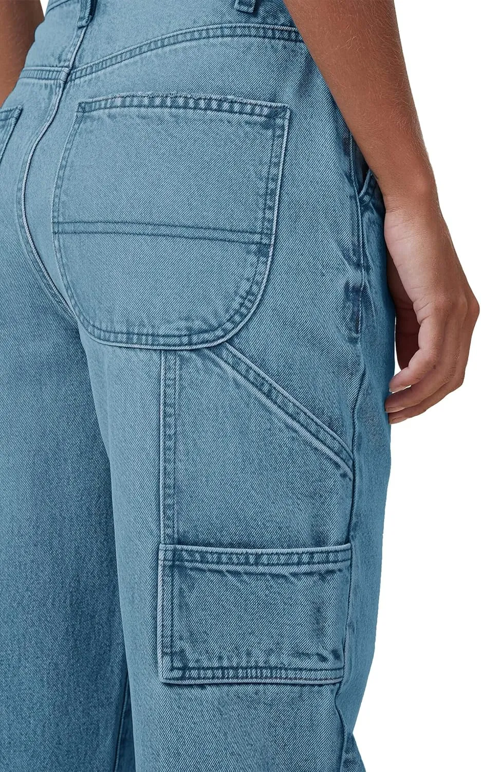 PLNOTME Women's High Waisted Boyfriend Jeans Straight Leg Casual Trendy Denim Pants with Pockets