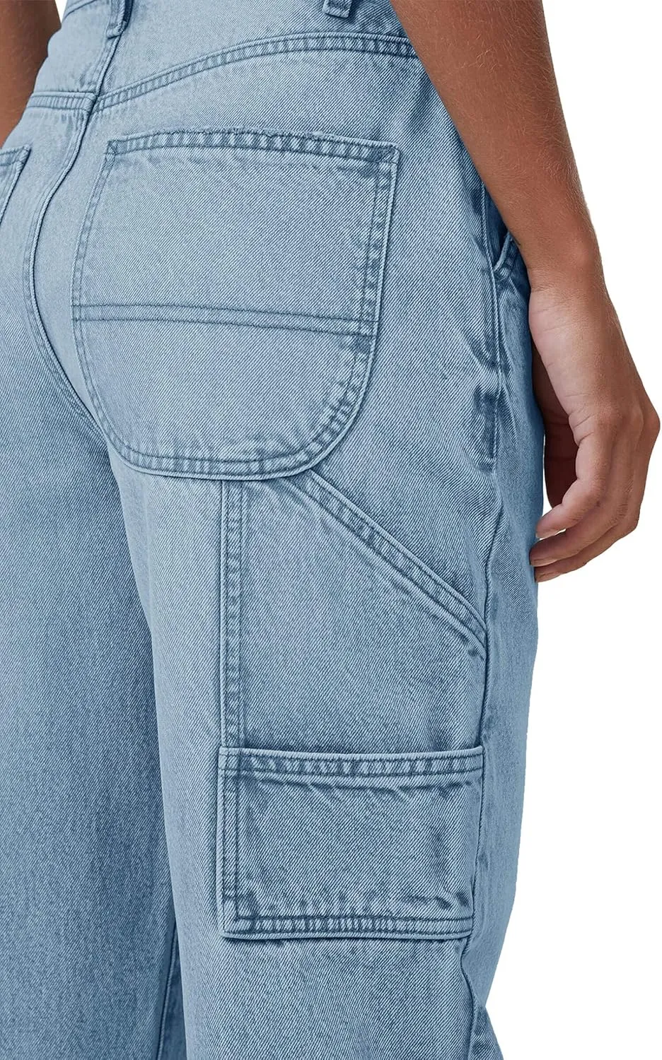 PLNOTME Women's High Waisted Boyfriend Jeans Straight Leg Casual Trendy Denim Pants with Pockets