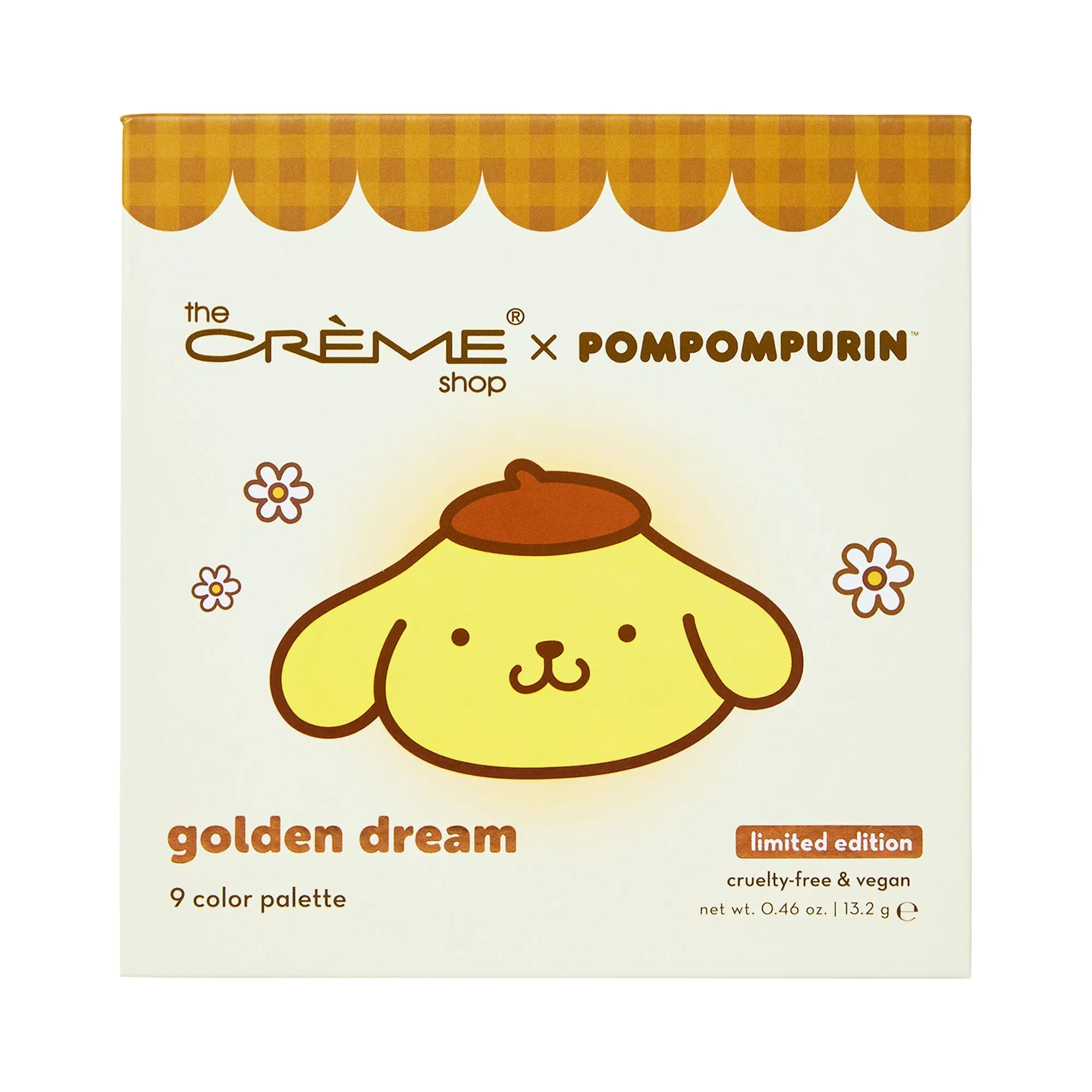 Pompompurin Golden Dream Eyeshadow Palette