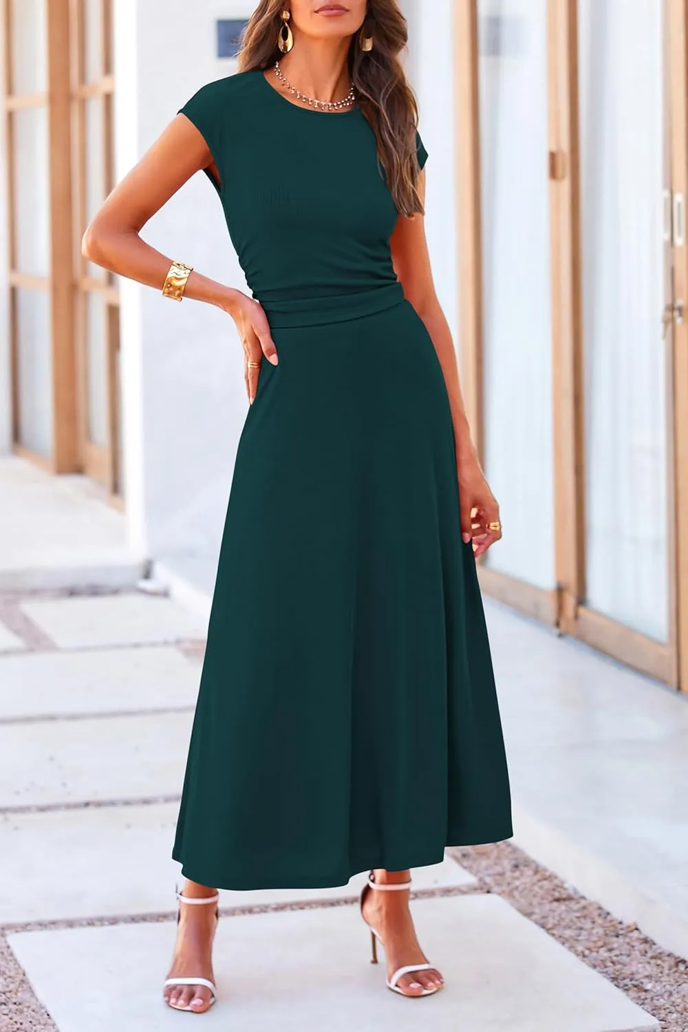 PRETTYGARDEN Smmer Two Piece Skirt Set for Women 2025 Dressy Casual Knit Matching Travel Spring Vacation Lounge Outfits