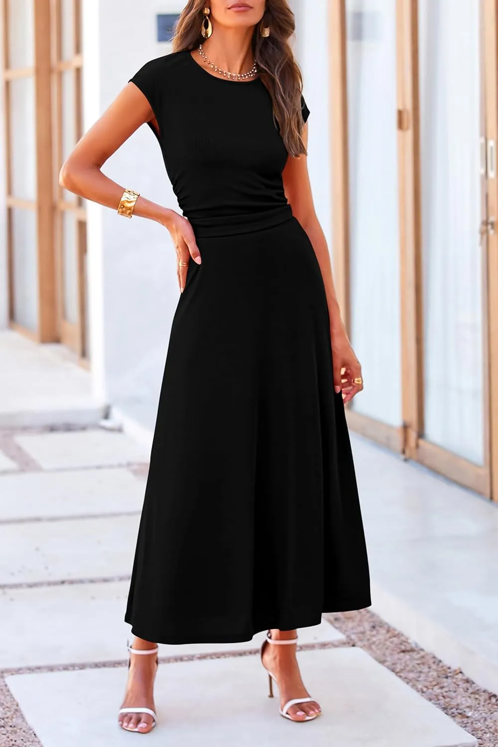 PRETTYGARDEN Smmer Two Piece Skirt Set for Women 2025 Dressy Casual Knit Matching Travel Spring Vacation Lounge Outfits