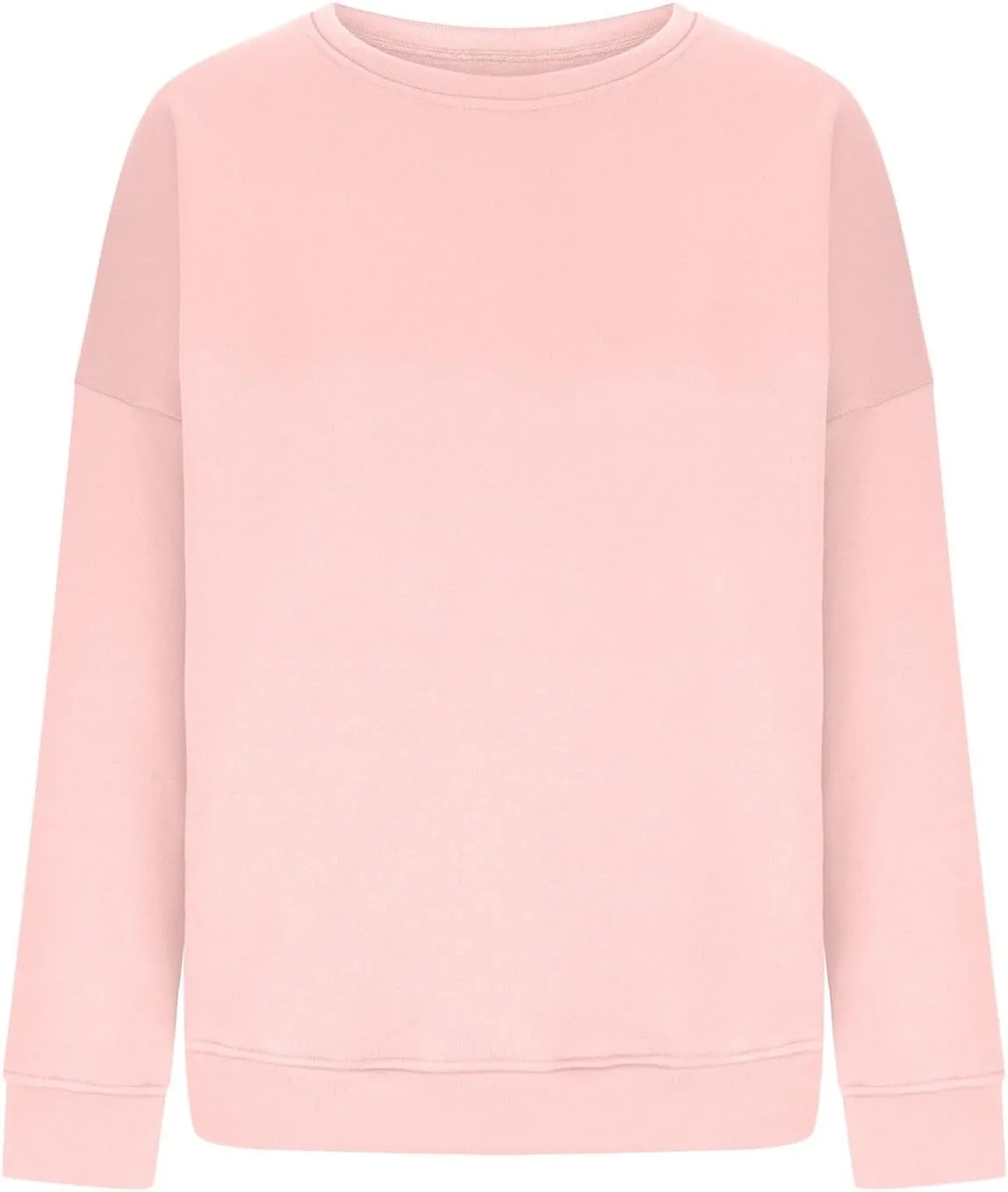 slqdgmryz Oversized Sweatshirts for Women Loose Fit Fleece Pullover Long Sleeve Crewneck Sweatshirts Solid Fall Hoodies