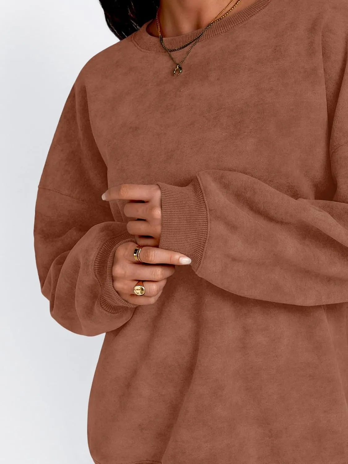 Trendy Queen Womens Oversized Sweatshirts Hoodies Long Sleeve Pullover Sweaters Fall Fashion Outfits Clothes 2024