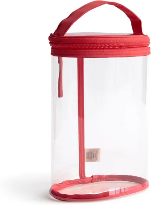 Vera Bradley Clear Lotion Bag, Cayenne