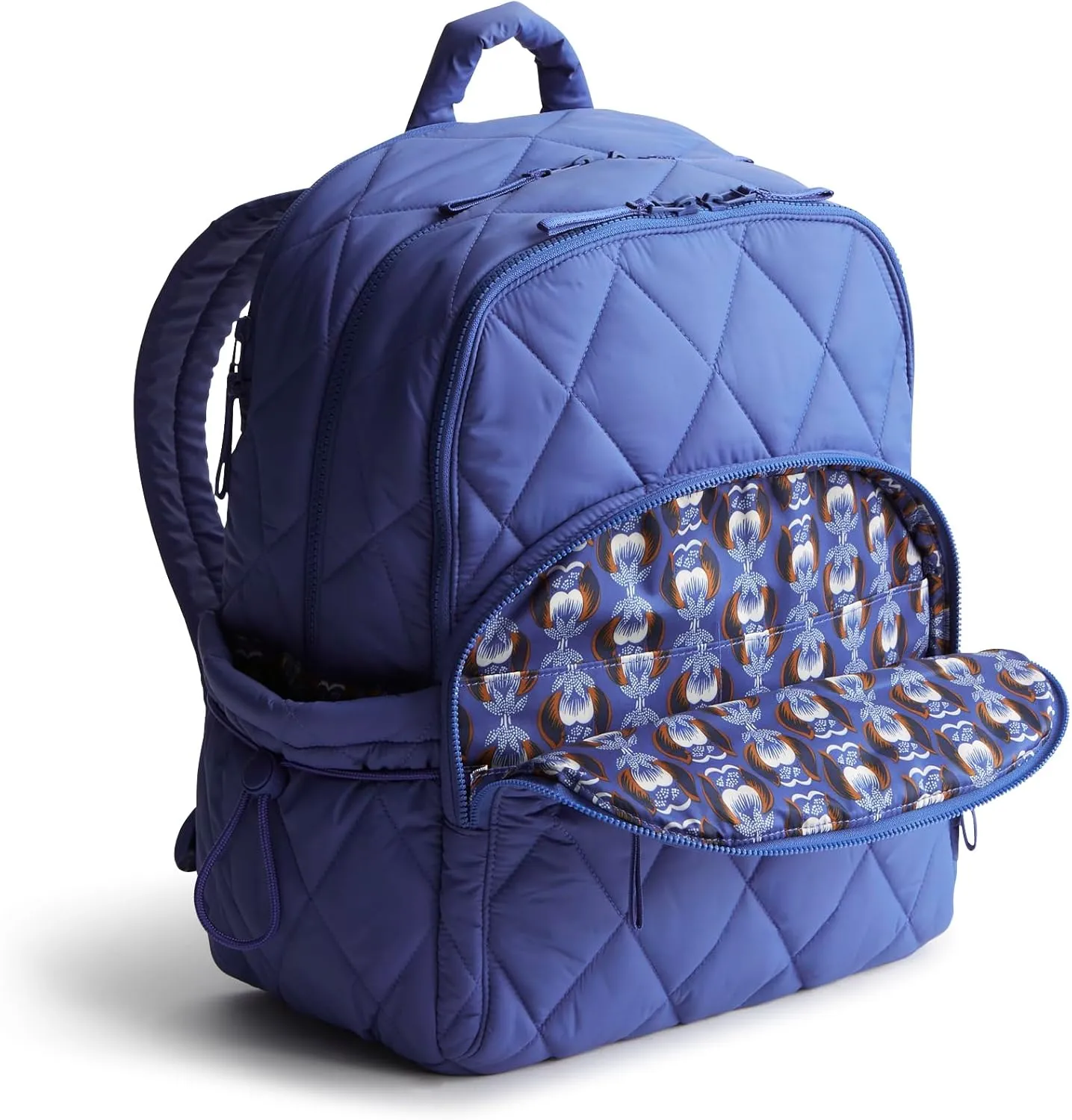 Vera Bradley Featherweight Large Bancroft Backpack, Deep Ultramarine