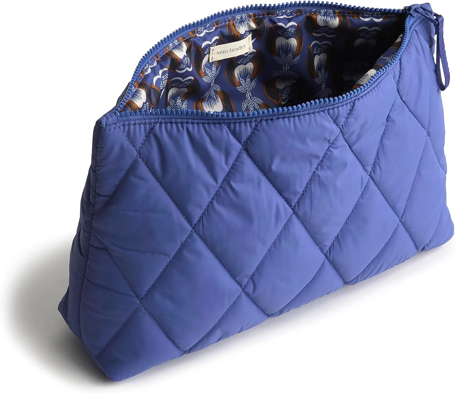 Vera Bradley Featherweight Large Pouch, Deep Ultramarine