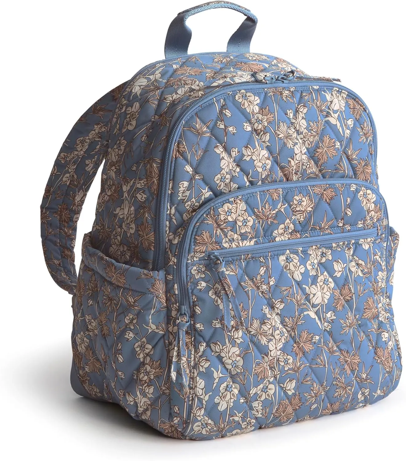 Vera Bradley Performance Twill Bancroft Backpack, Larkspur Delphinum