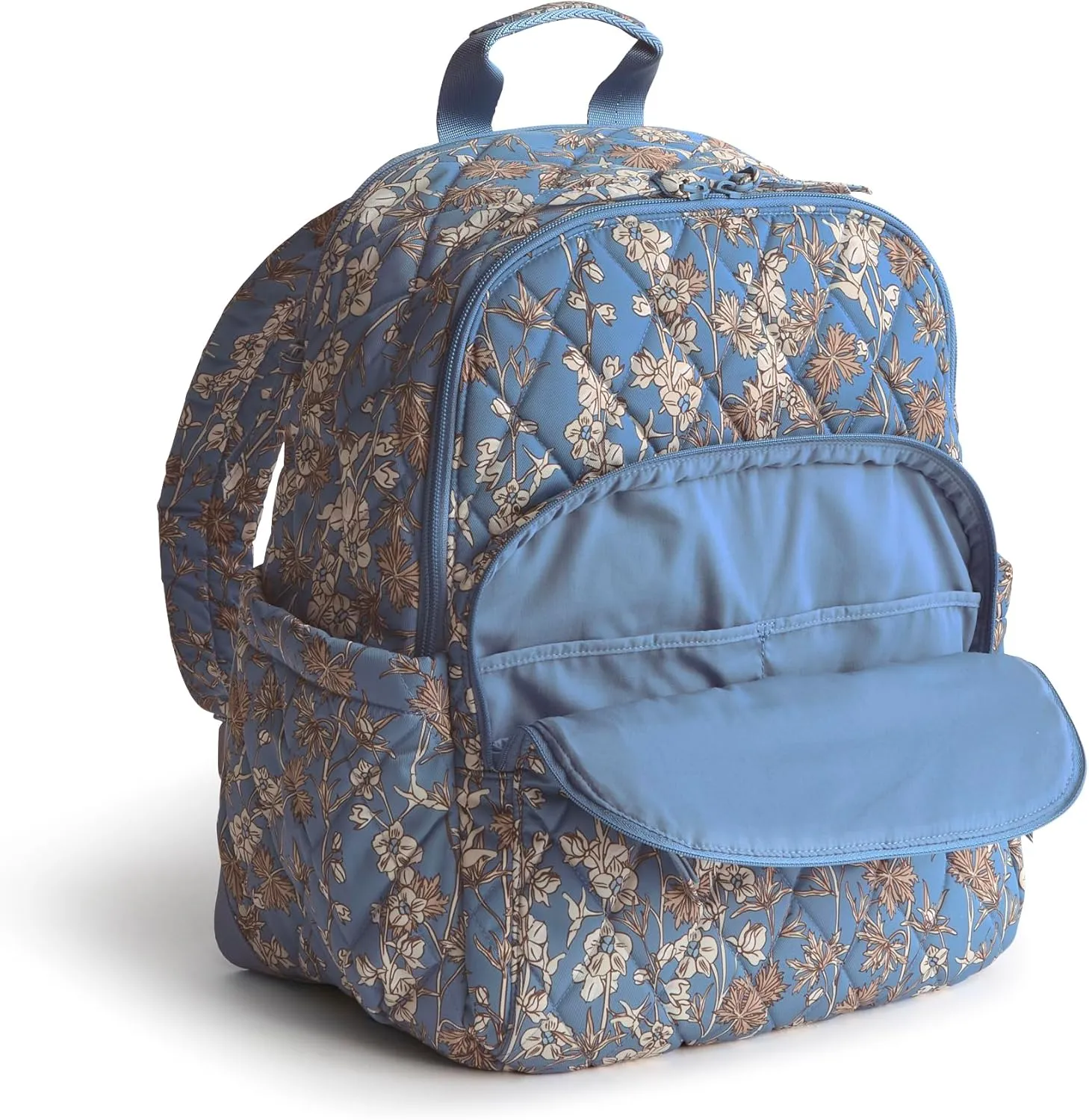 Vera Bradley Performance Twill Bancroft Backpack, Larkspur Delphinum