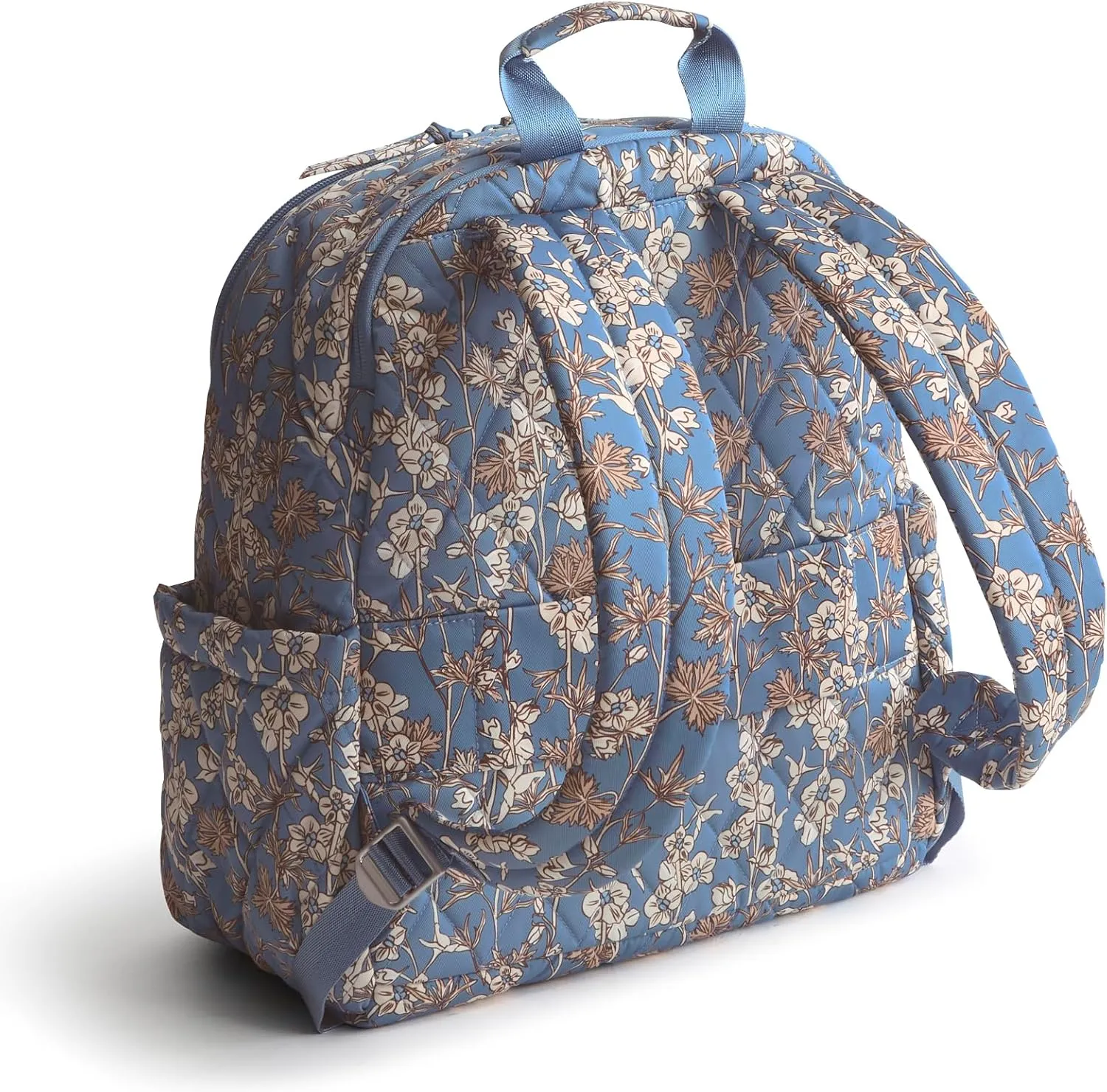 Vera Bradley Performance Twill Bancroft Backpack, Larkspur Delphinum