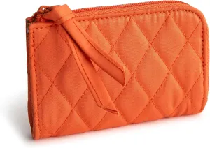Vera Bradley Women's Cotton Zip Card Pouch