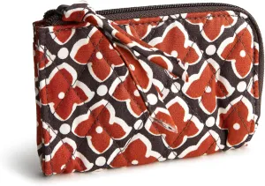 Vera Bradley Women's Cotton Zip Card Pouch